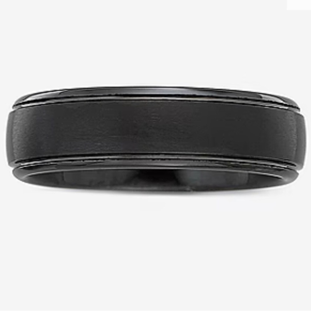 Men’s Black Tungsten Ring